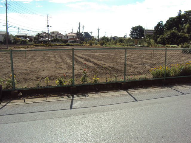 こちらが建築予定地