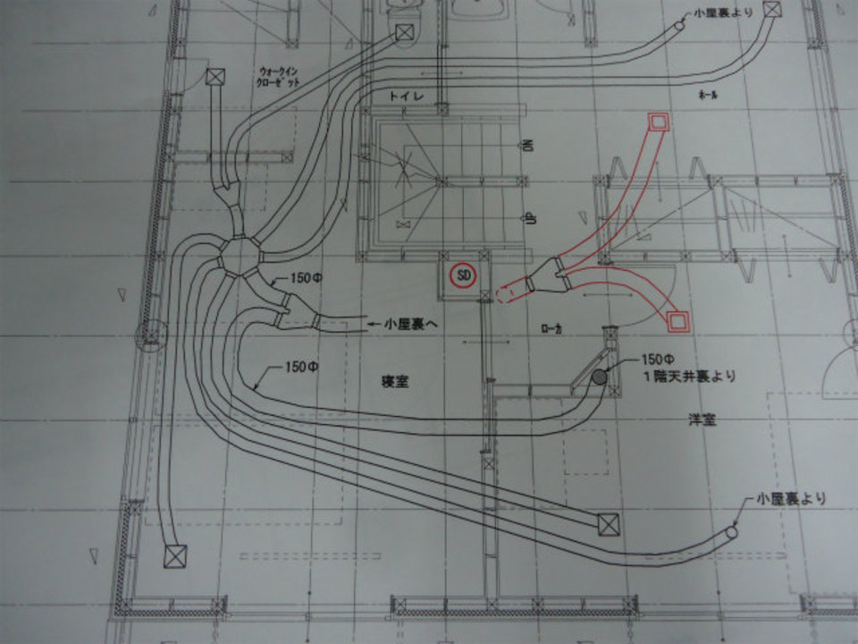 換気経路図