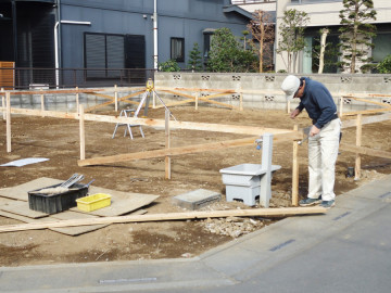 水盛り・遣り方